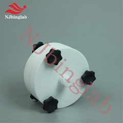 NJbinglab Lab PTFE filter holder, For testing membrane separation performance