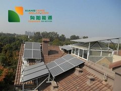 混凝土基础支架安装太阳能发电的