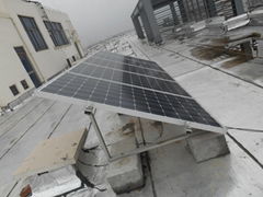 斜屋面如何安装太阳能发电