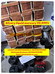 99.999% Purity virgin liquid mercury with best price