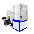 Evaporation coating machine for metallized aluminum plating of plastic products