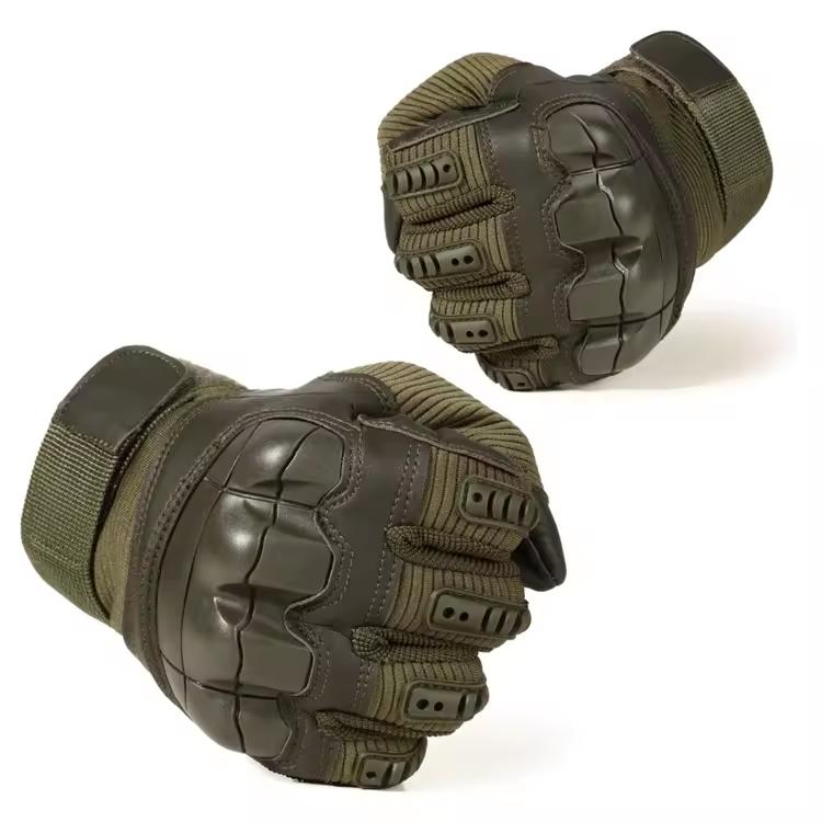 Tactical Assault Hard Knuckle Touch Screen Combat Tactical Gloves 5