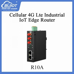 Small 4G GPS wireless R10 Industrial Router with RS232/RS485 for  Mobile POS 