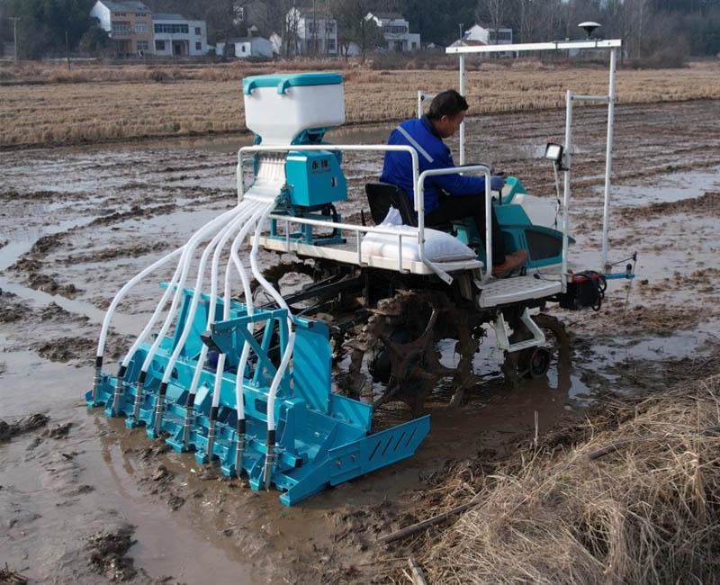 8/12 Rows Rice Direct Seeding Machine for Rice Transplanter 4