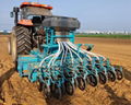 8/12 Rows Seeding Machine with Rotavator, Disc Harrow and Land Roller