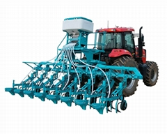 8 Rows Cultivation Fertilizing Machine with Pneumatic Seeder