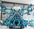 8 Rows Cultivation Fertilizing Machine with Pneumatic Seeder 2