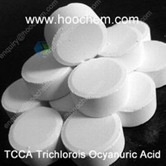 HOO CHEMTEC 90% Trichloroisocyanuric acid TCCA tablets