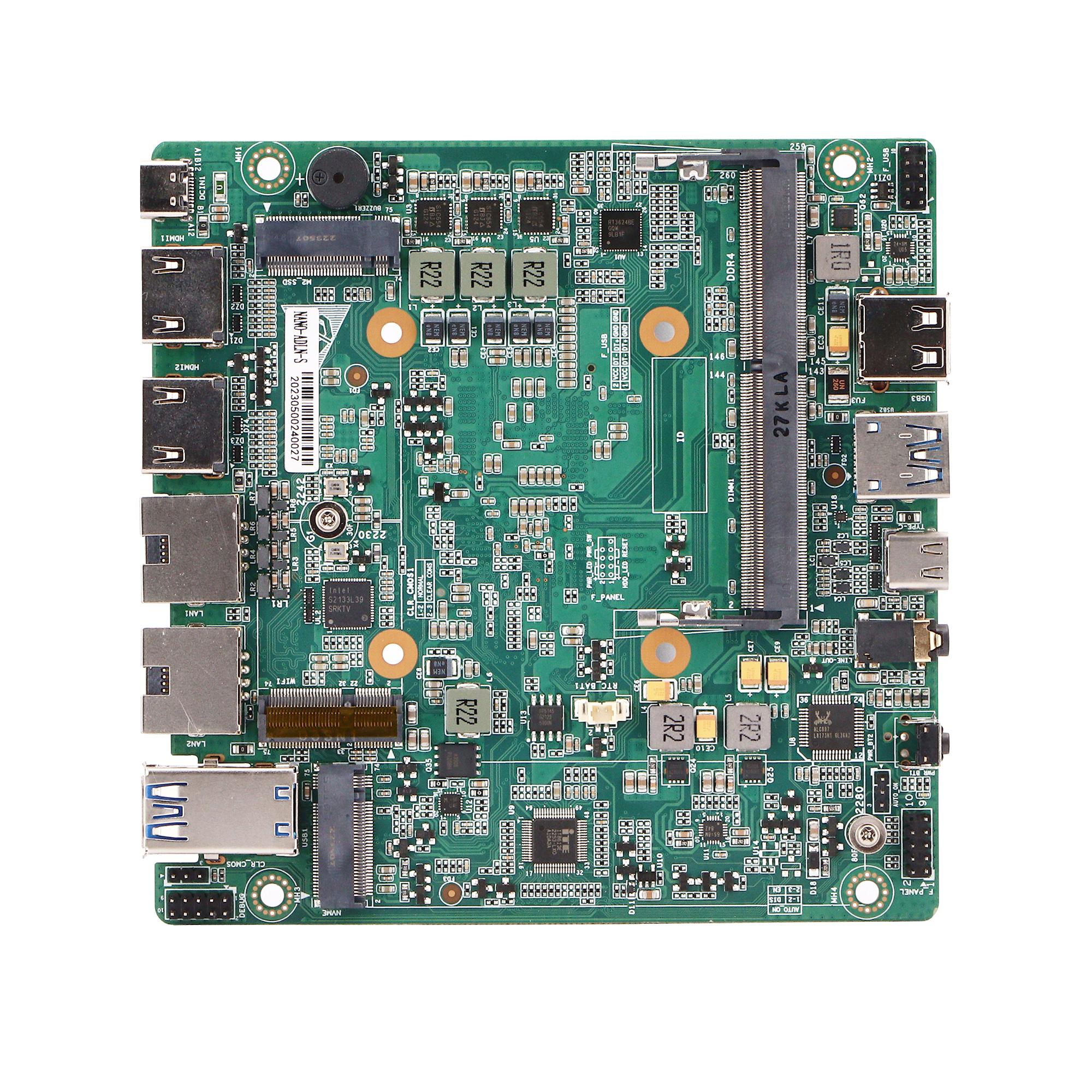Intel12代N100低功耗處理器微型主板
