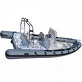 6.8m fibreglass rib boat fishing boat