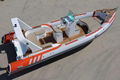 7.6m fibreglass boat inflatable boat fishing yacht 5