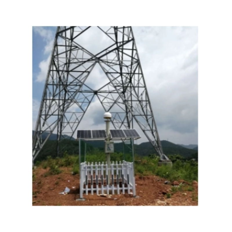 供應輸電線路北斗杆塔沉降監測裝置