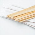 BAMBOO COFFEE STIRRER ROUND END