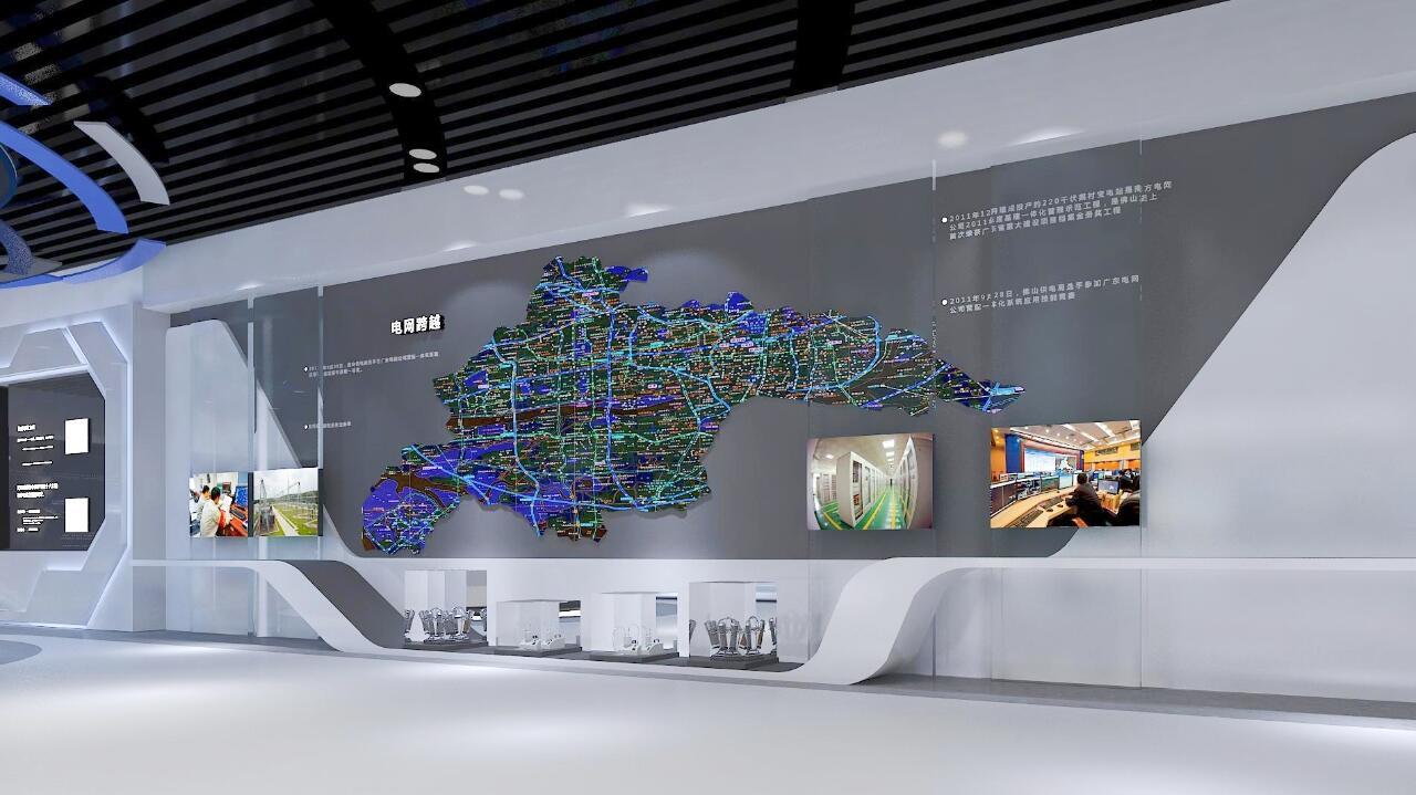 南方电网展厅模型 3