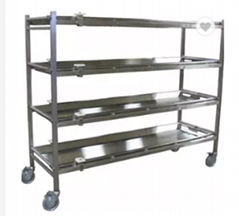 Morgue Corpses Storage Rack Mortuary Shelving Unit