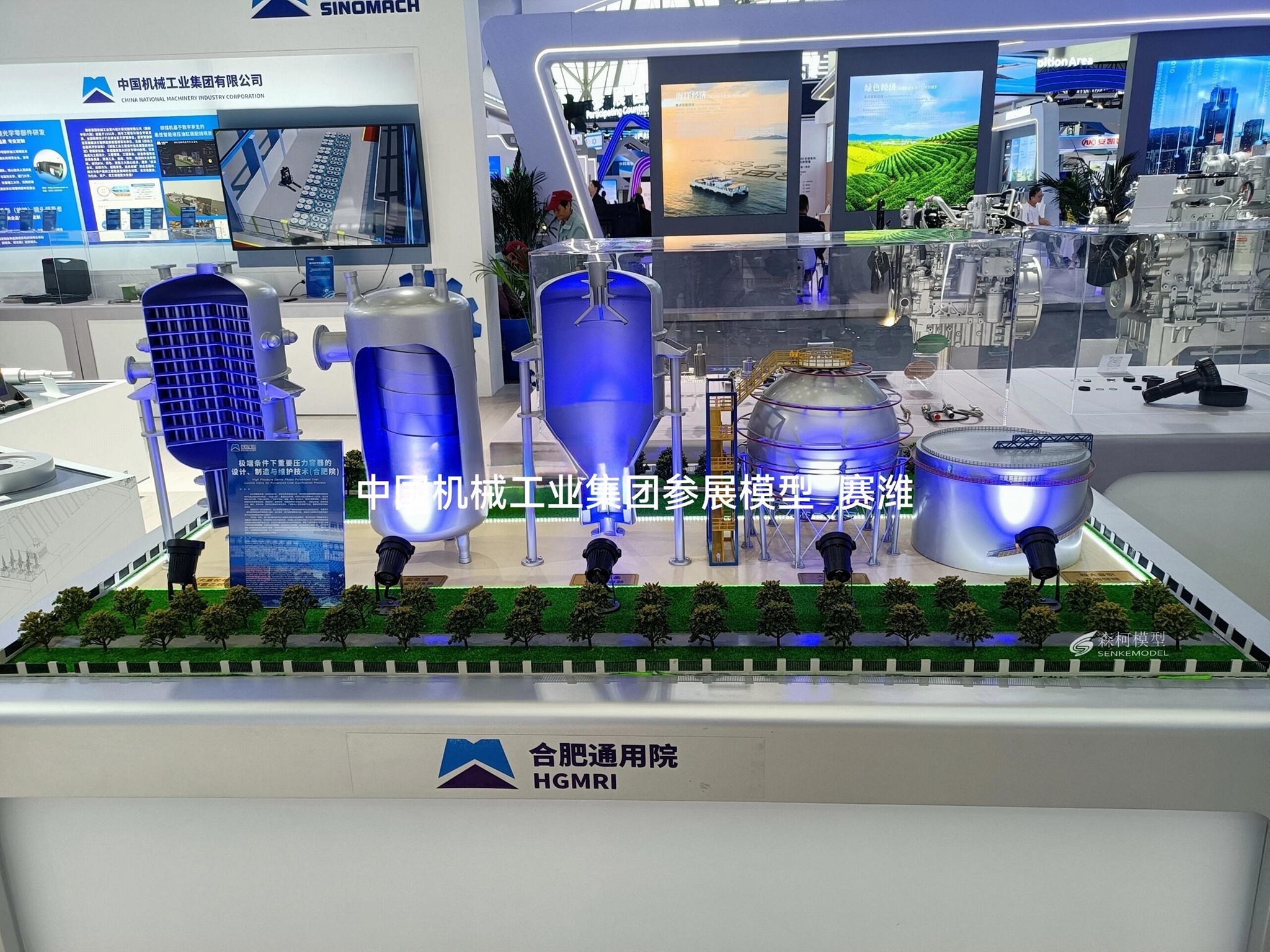 某重工机械设备模型