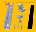 Solar panels tin roof mounting accessories brackets Aluminum PV racking 