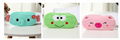 Shcool stationery pencil case plush bag with cute design 4