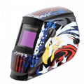 Custom Stickers Arc Sensor Grinding Solar Auto Darkening Welding Helmet (WH6-WD5