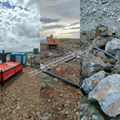 Non explosive quarrying and mining carbon dioxide rock breaking equipment