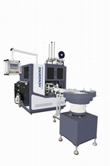 Label Paper Adhesive Sticker Non-Stop Automatic Turret Rewinder with 4 Four 