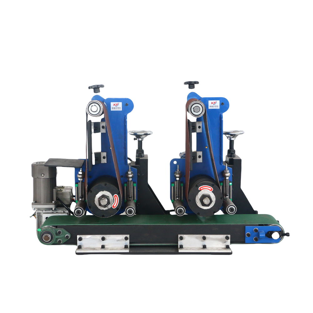 Dual station polishing machine