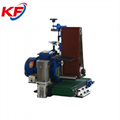Steel plate deburring and polishing