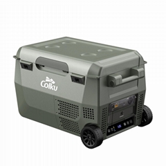 Colku Portable Car Fridge 26L 40L 42L 57L Camping Fridge With Detachable Battery