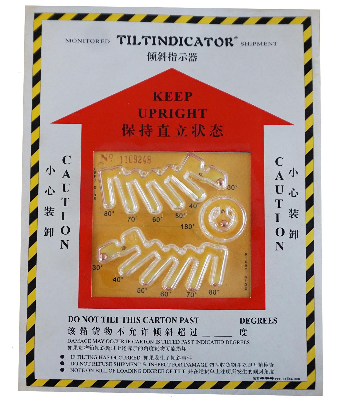 TiltIndicator plus, tiltwatch plus