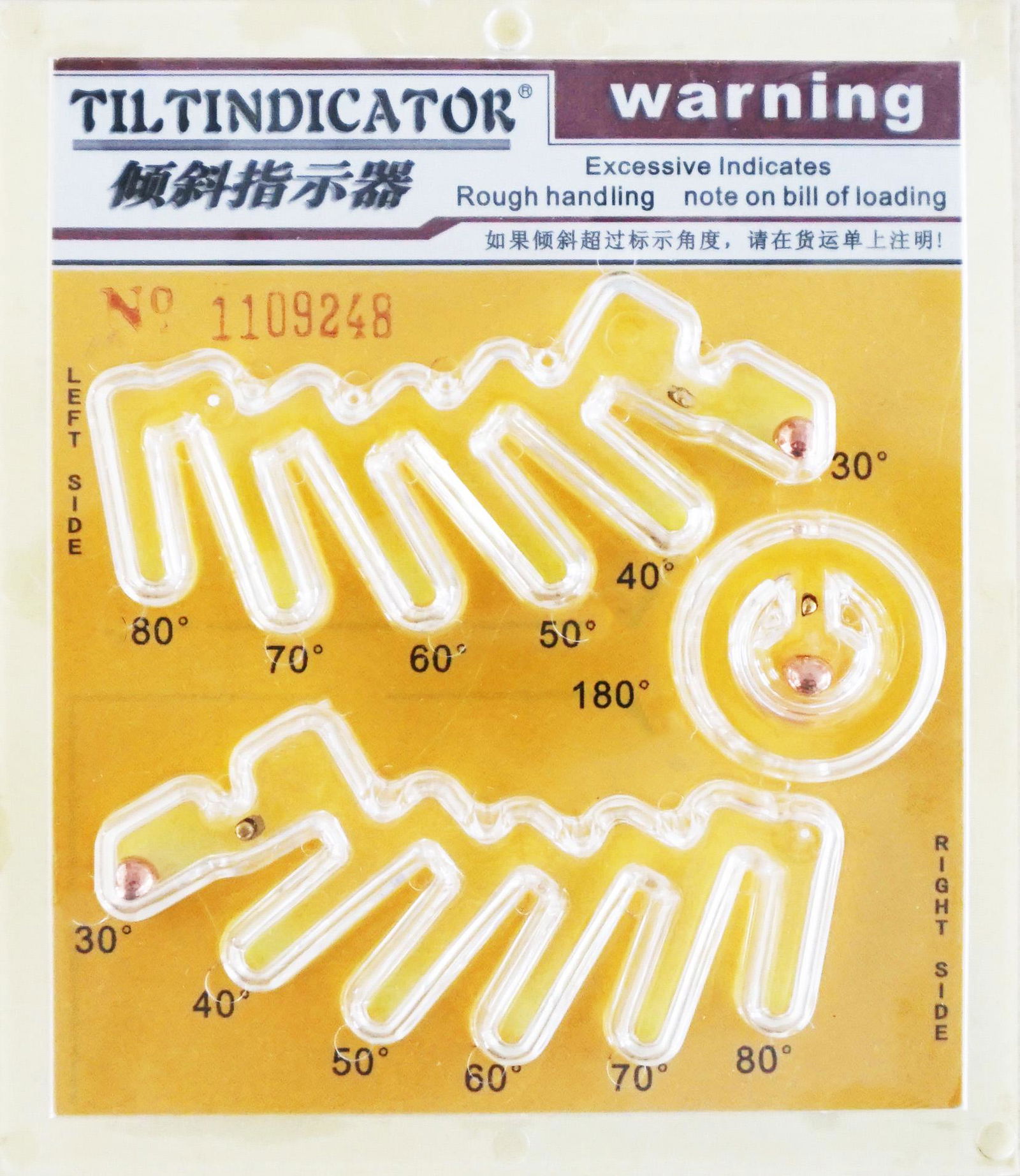 TiltIndicator plus, tiltwatch plus 3