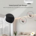 Wireless Fire Alarm Smoke Detector Sound And Light Alarm 