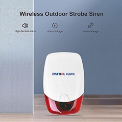 Wireless Outdoor Siren Intruder Alarm Srien for Intrusion Detection Alarm System