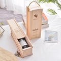 Cheap Wooden Red Wine Box Unfinished