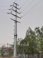 Steel pipe piles, power steel rods, steel pipe poles, power steel pipe towers
