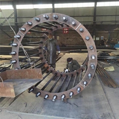 66kv power steel rod power steel pipe pole power steel pipe pile