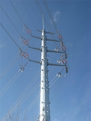 Steel poles, power steel poles, power steel pipe towers, steel pipe poles