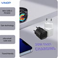 VINOP PD 30W USB-C GaN Mini Fast Charger