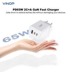 VINOP PD 65W 2C+A GaN Fast Charger