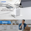 VINOP PD 65W 2C+A GaN Fast Charger 2