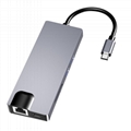VINOP Type-C USB Hub (8 in 1)