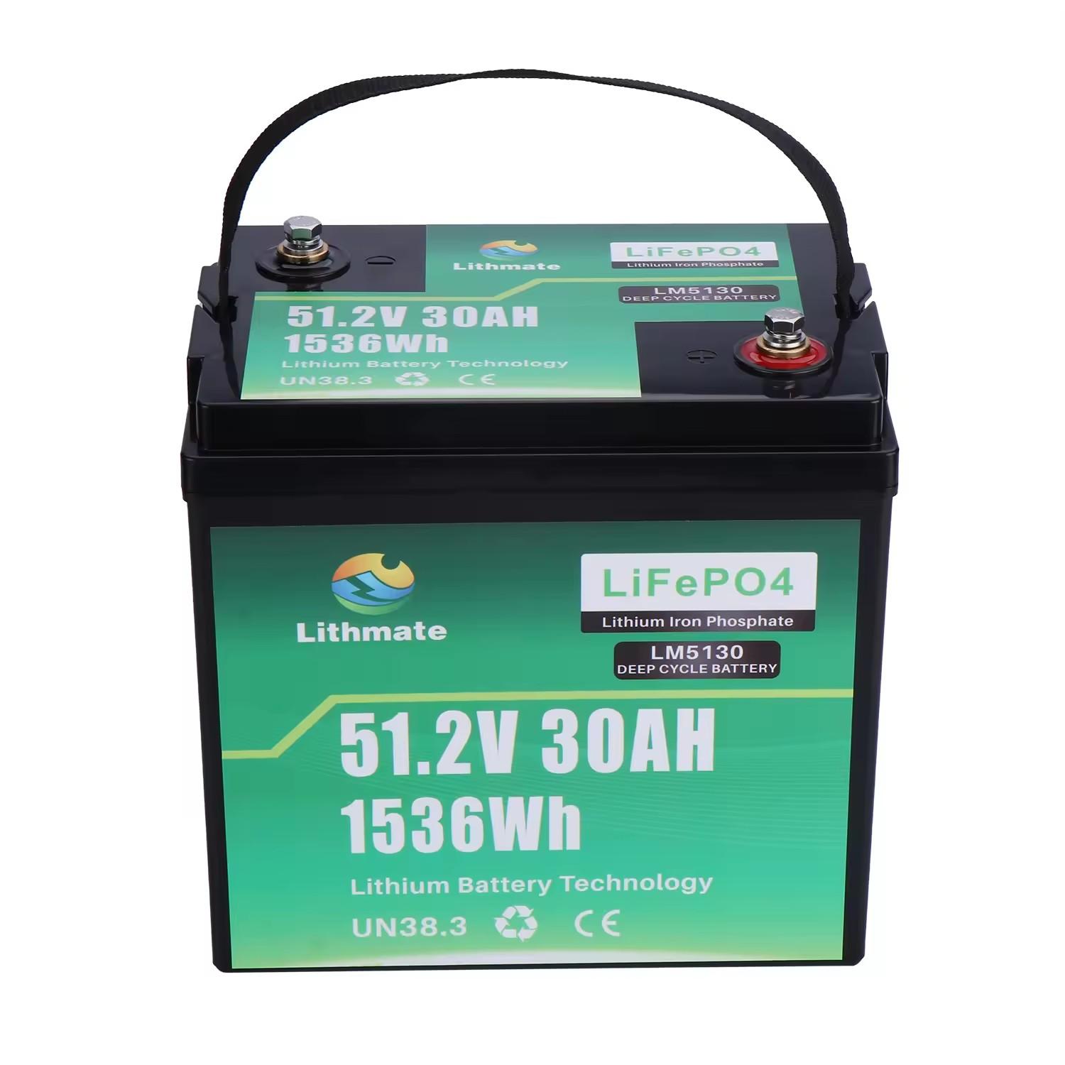 Powered Mower 51.2V 30Ah Mower Lithium Battery for Lawn Mower 3