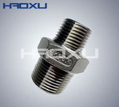 304 Investment casting external thread pipe fittings joint