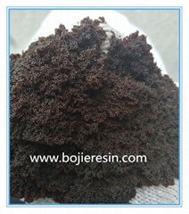 Special chelating resin for tungsten extraction