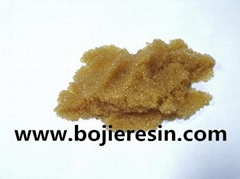 Recovery of gallium resin from mother liquor in Bayer process