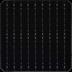 182mm P-Type Mono Bifacial Solar Cells