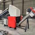 Plastic Crusher with Belt Conveyor