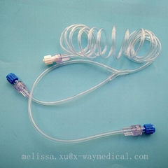  CT 1500mm 60 inch Low Pressure Spiral Y Tubing with single or Dual Check Valves