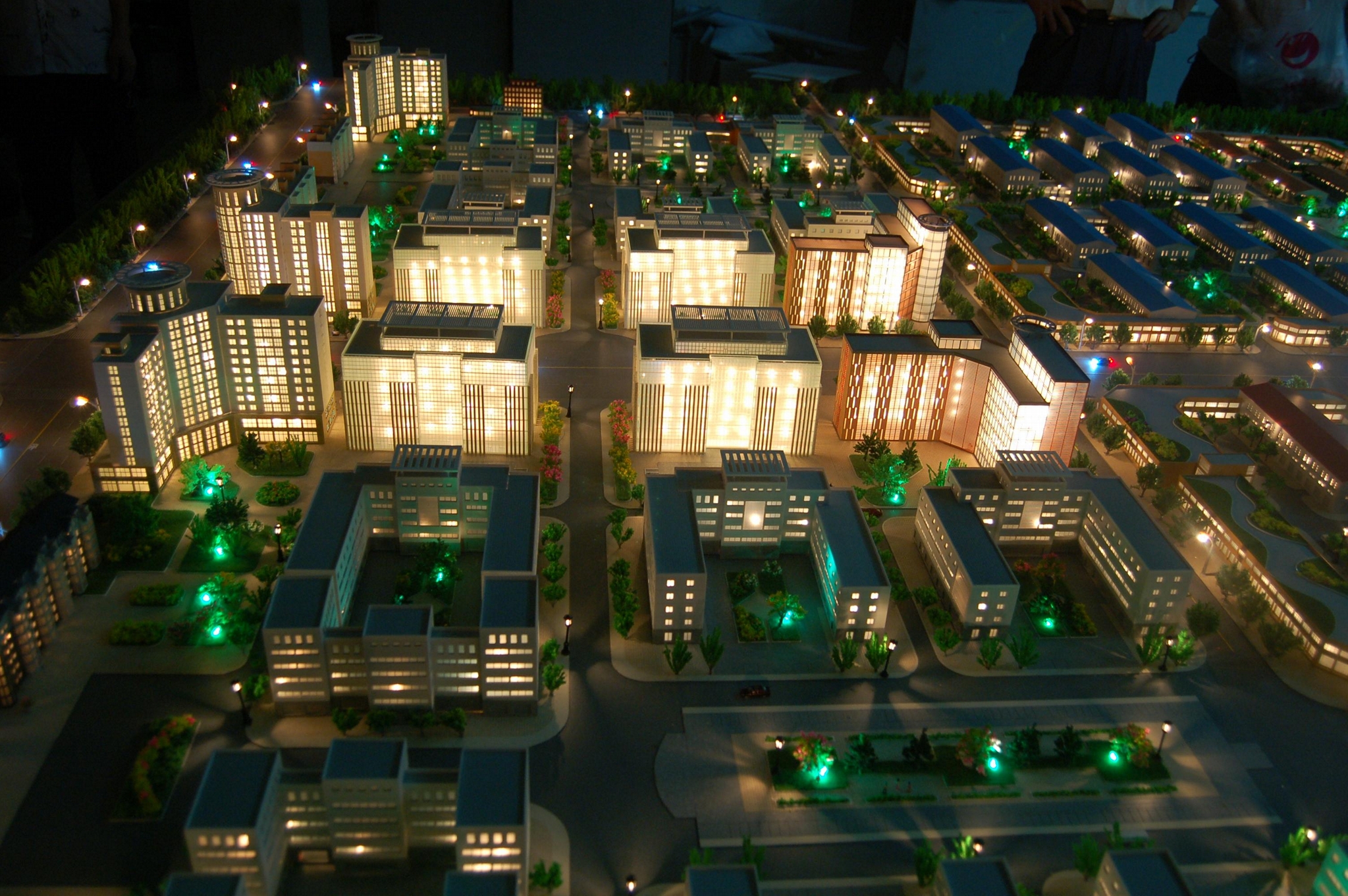 工业园区展示沙盘模型 2