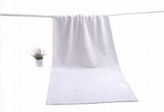 Microfiber and cotton bath towel JY-BT007