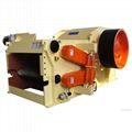 Drum chipper for wood processing plants